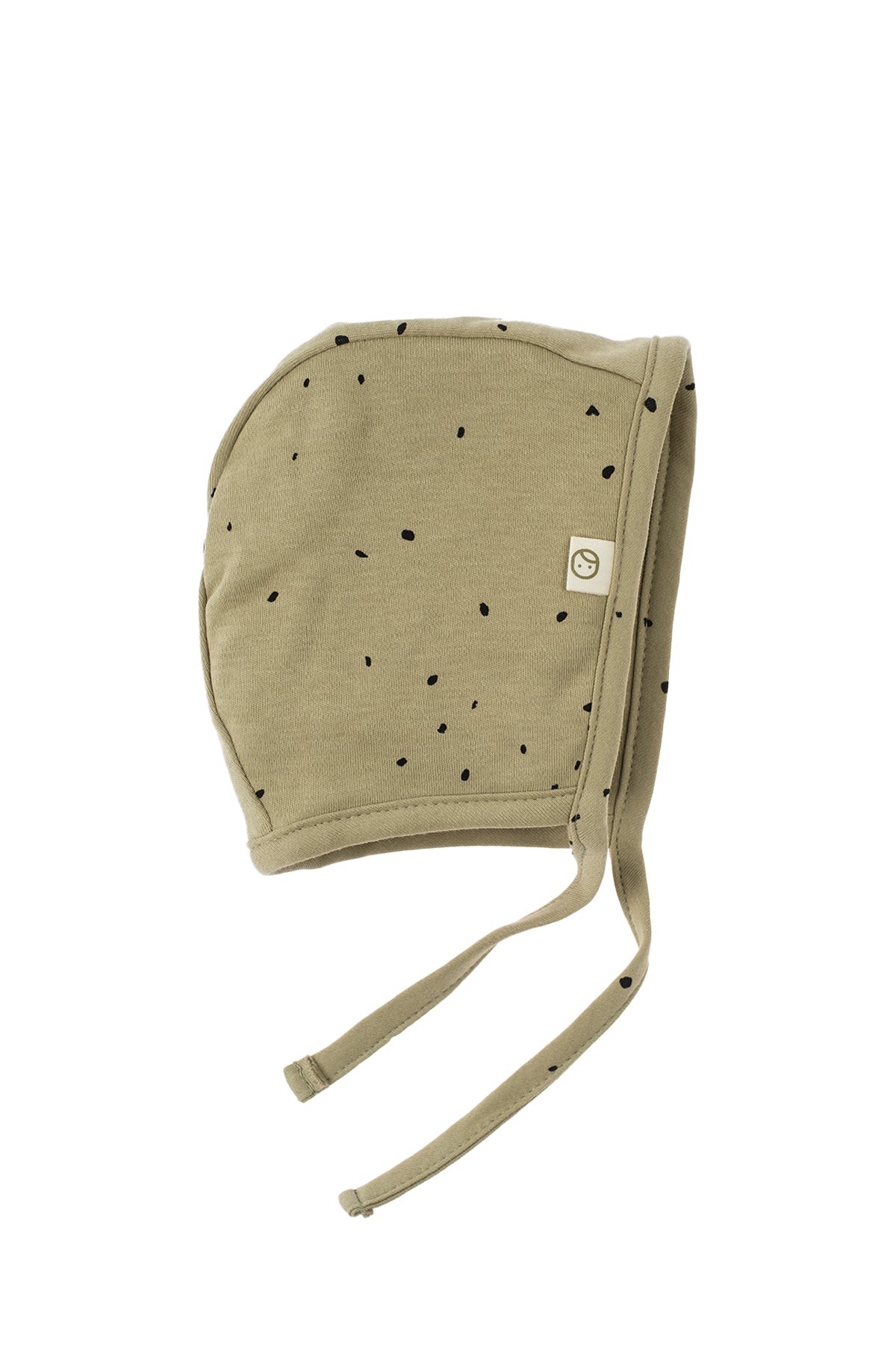 Organic Baby Beanie Hats with Earflaps – 2 Pack (Beige + White)