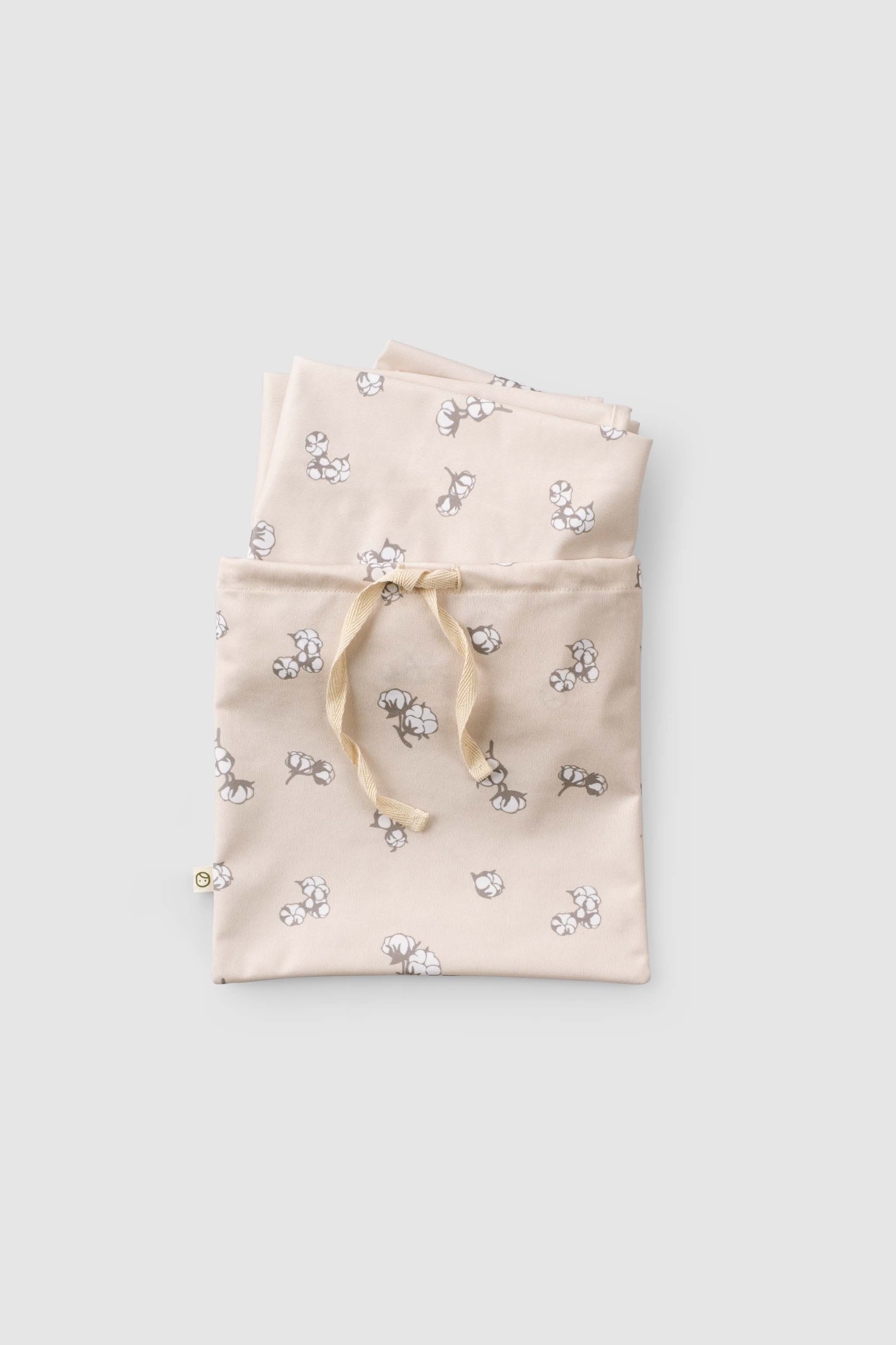 Waterproof Long Sleeve BLW Bib with Adjustable Fit (Cotton Pattern)