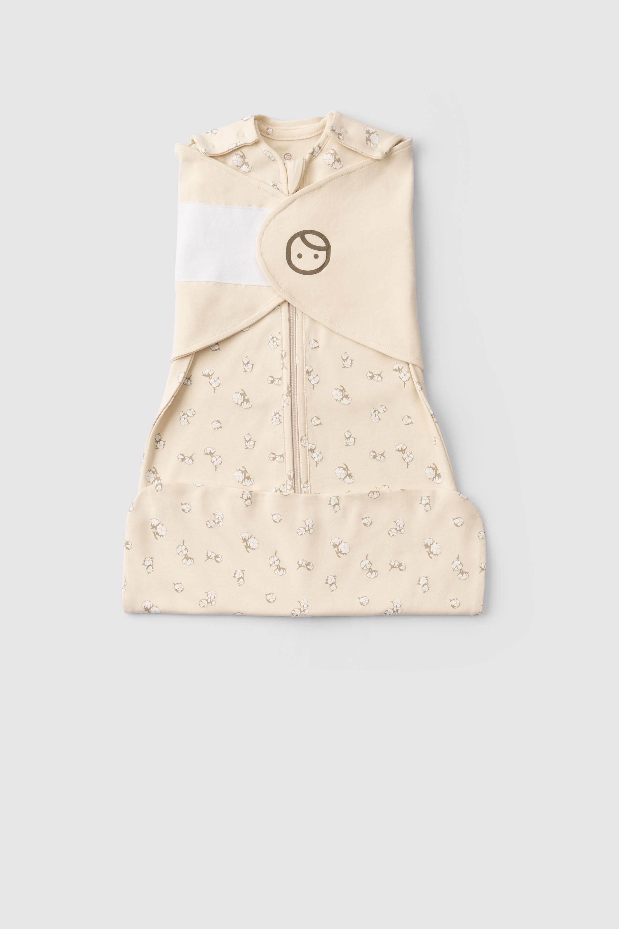 Organic Baby Sleeping Bag – Adjustable 0.5 TOG (Cotton Pattern)