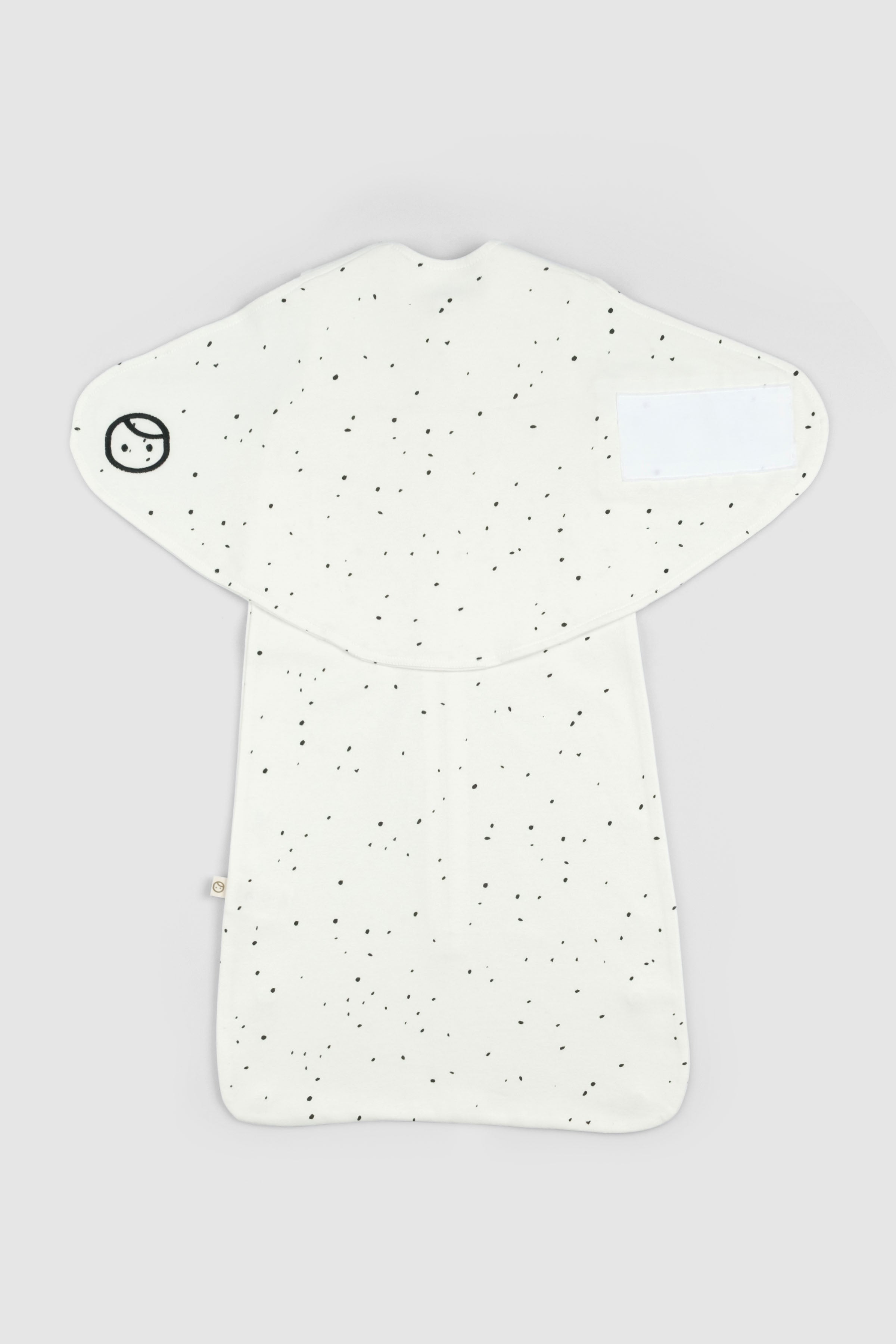 Organic Baby Sleeping Bag – Adjustable 0.5 TOG (Dots Pattern)