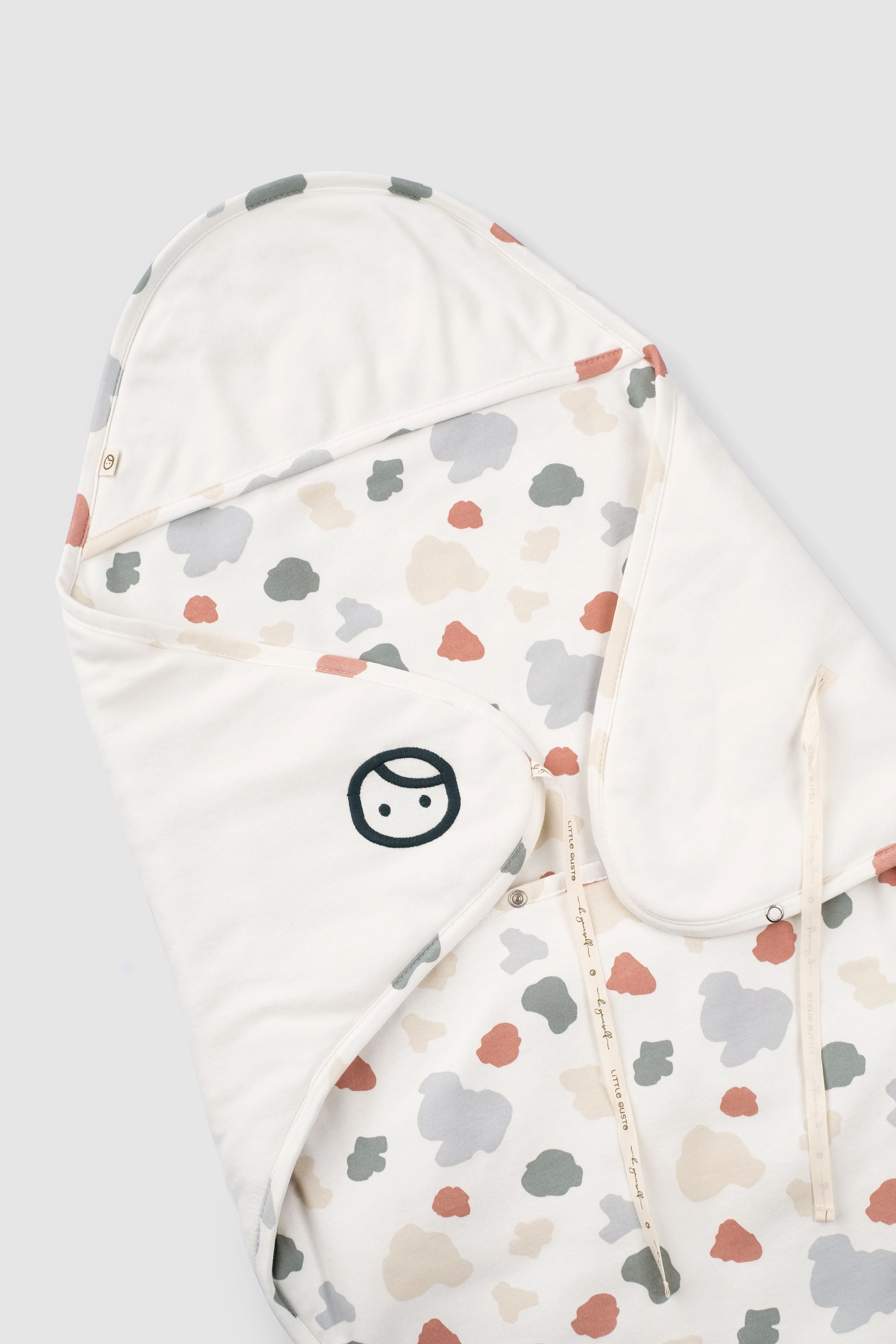 Organic Baby Swaddle Blanket – Breathable Cotton Sleep Wrap (Animal)