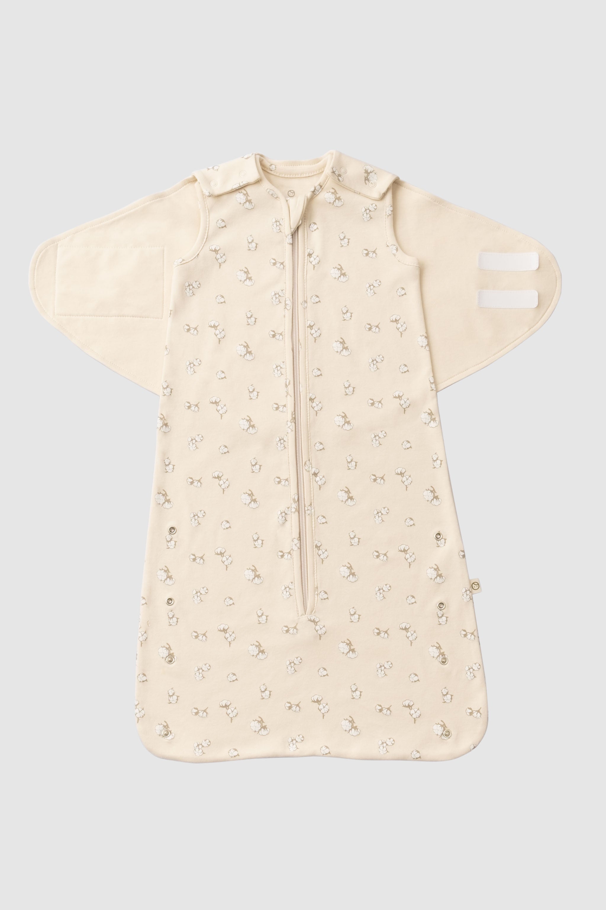 Organic Baby Sleeping Bag – Adjustable 0.5 TOG (Cotton Pattern)