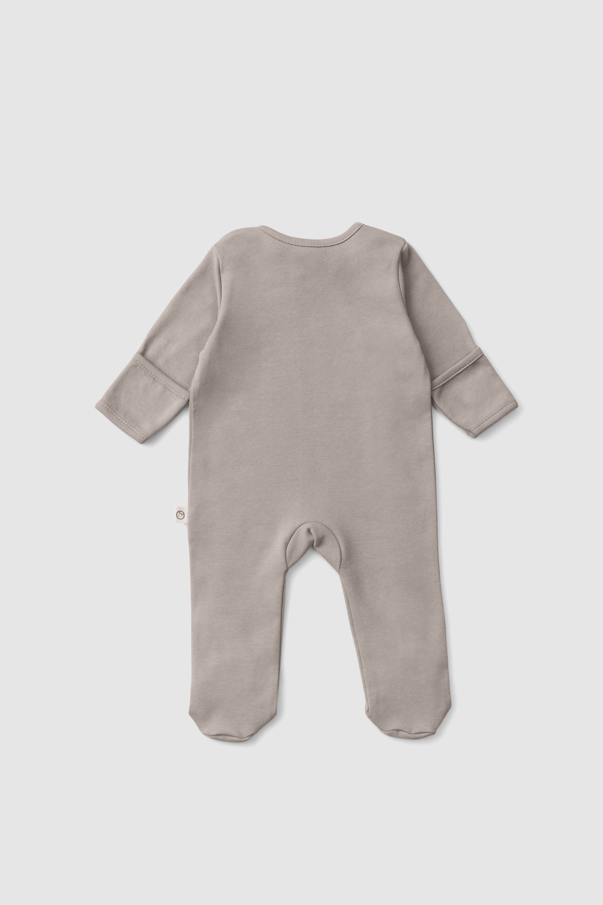 Organic Cotton Baby Sleepsuit – 3-Pack Footed Onesie with Mitten Cuffs