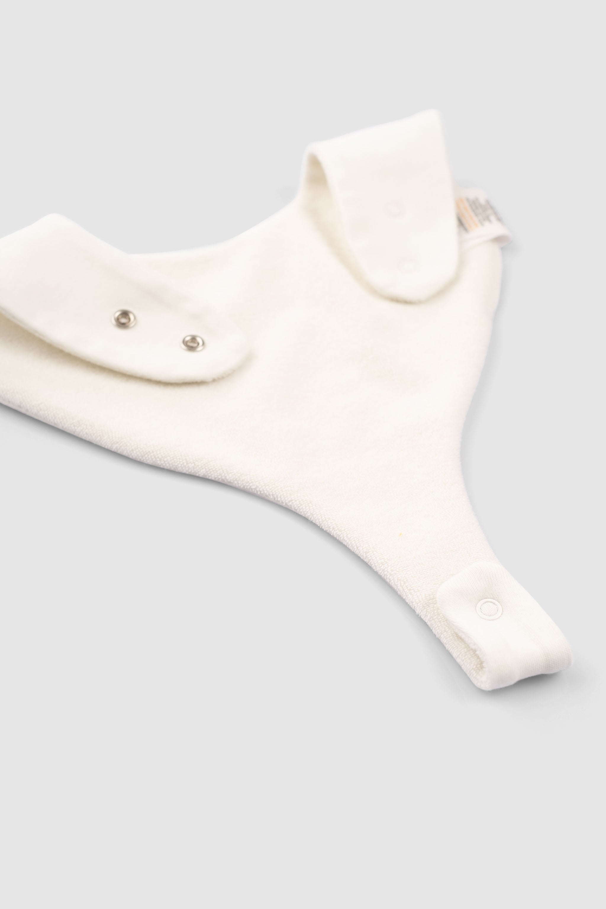 Organic Baby Bandana Bibs with Pacifier Clip - 2-Pack Teething & Drooling Set