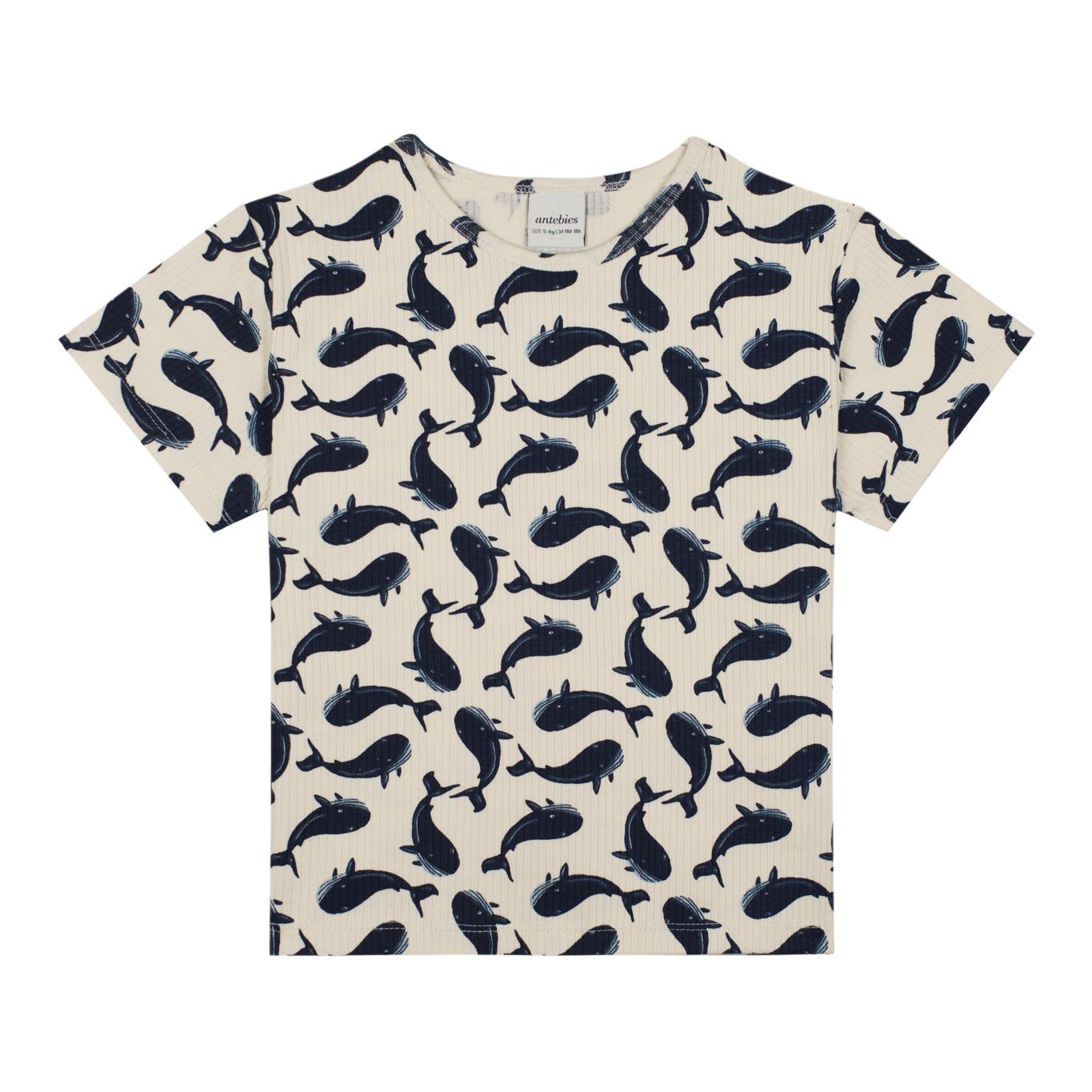 Whale Shorts Pajamas