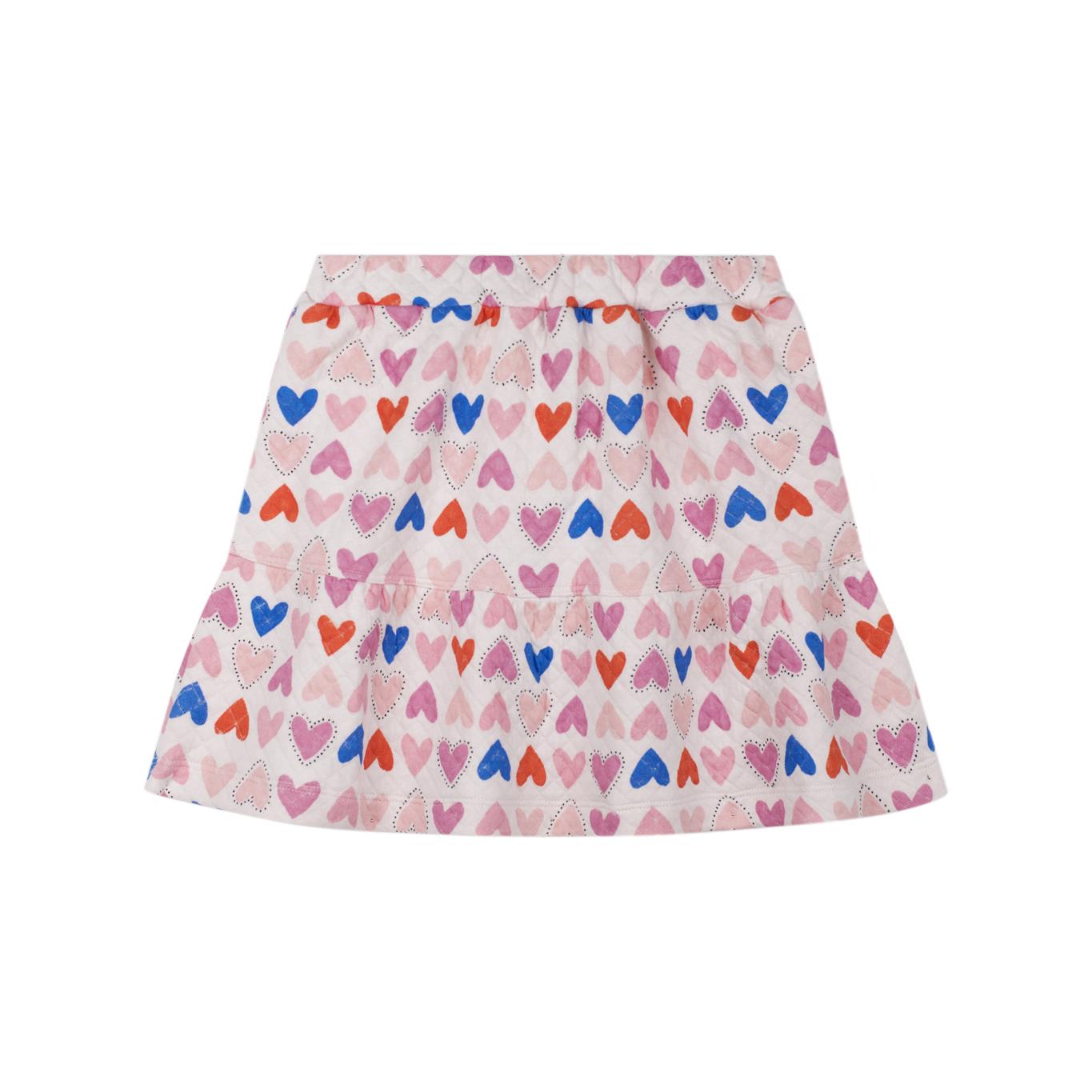Heart Quilted Skirt
