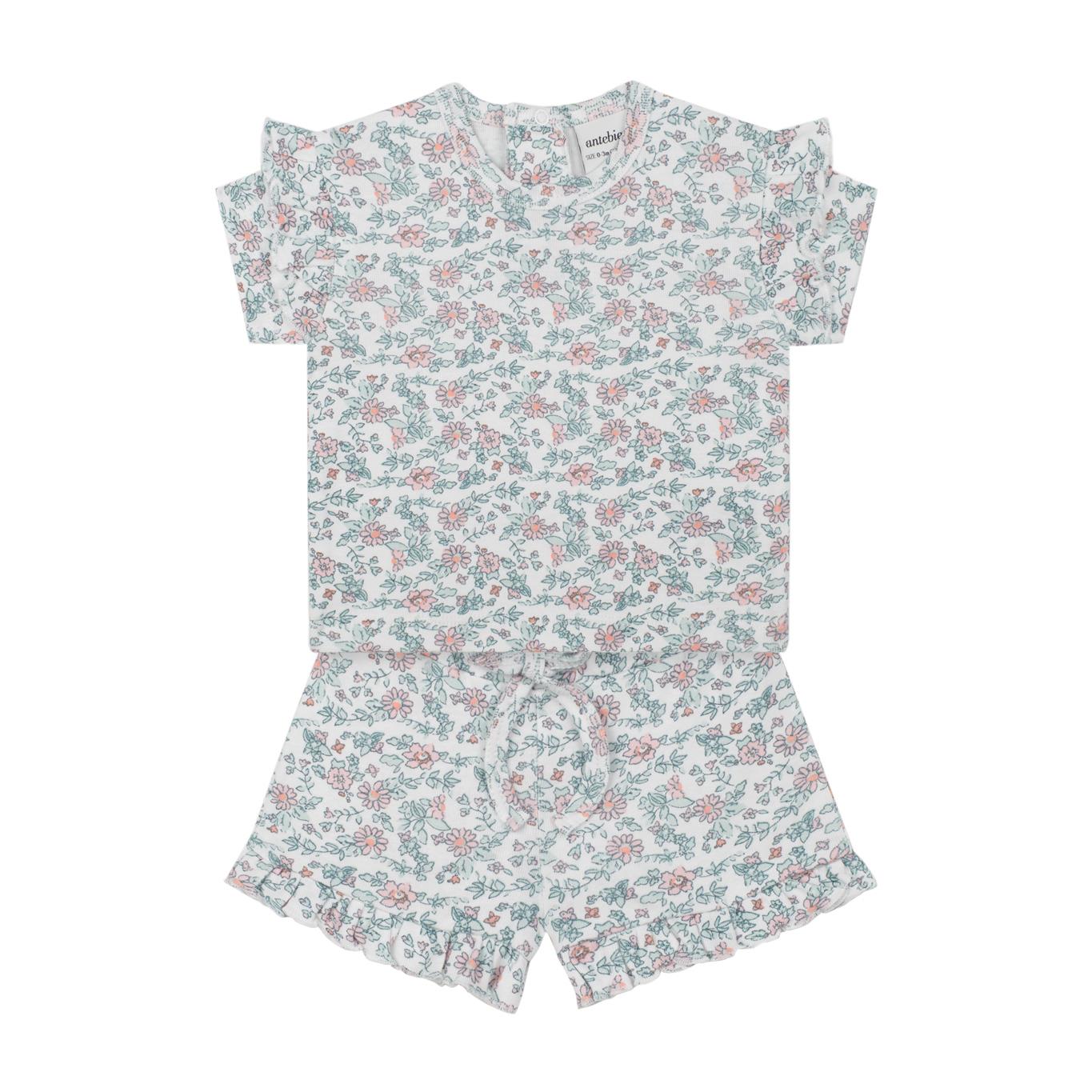Wild Flowers Shorts Set
