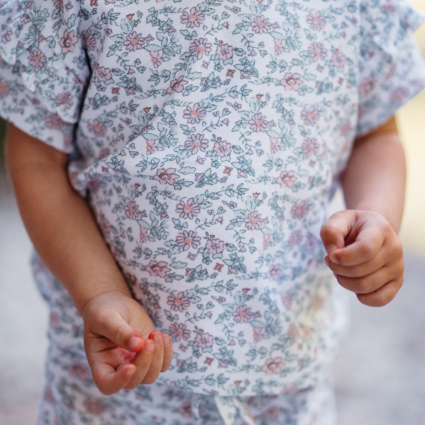 Wild Flowers Shorts Set