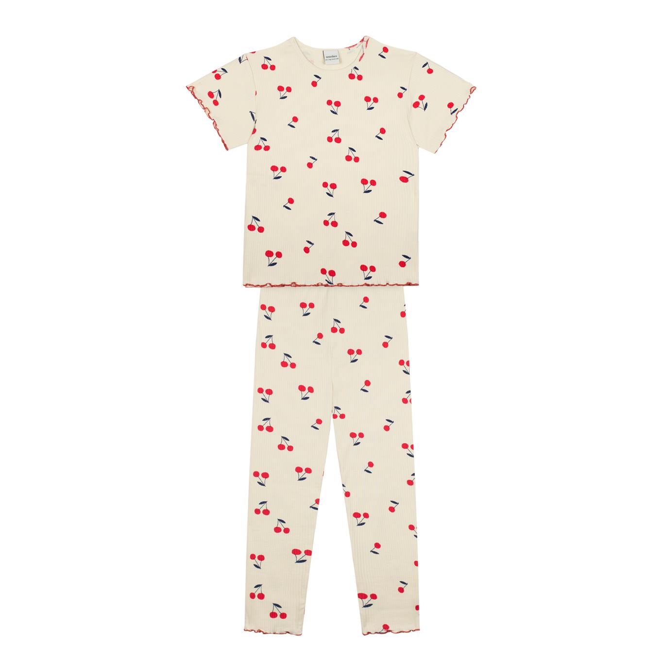 Cherry Short Sleeve Pajamas