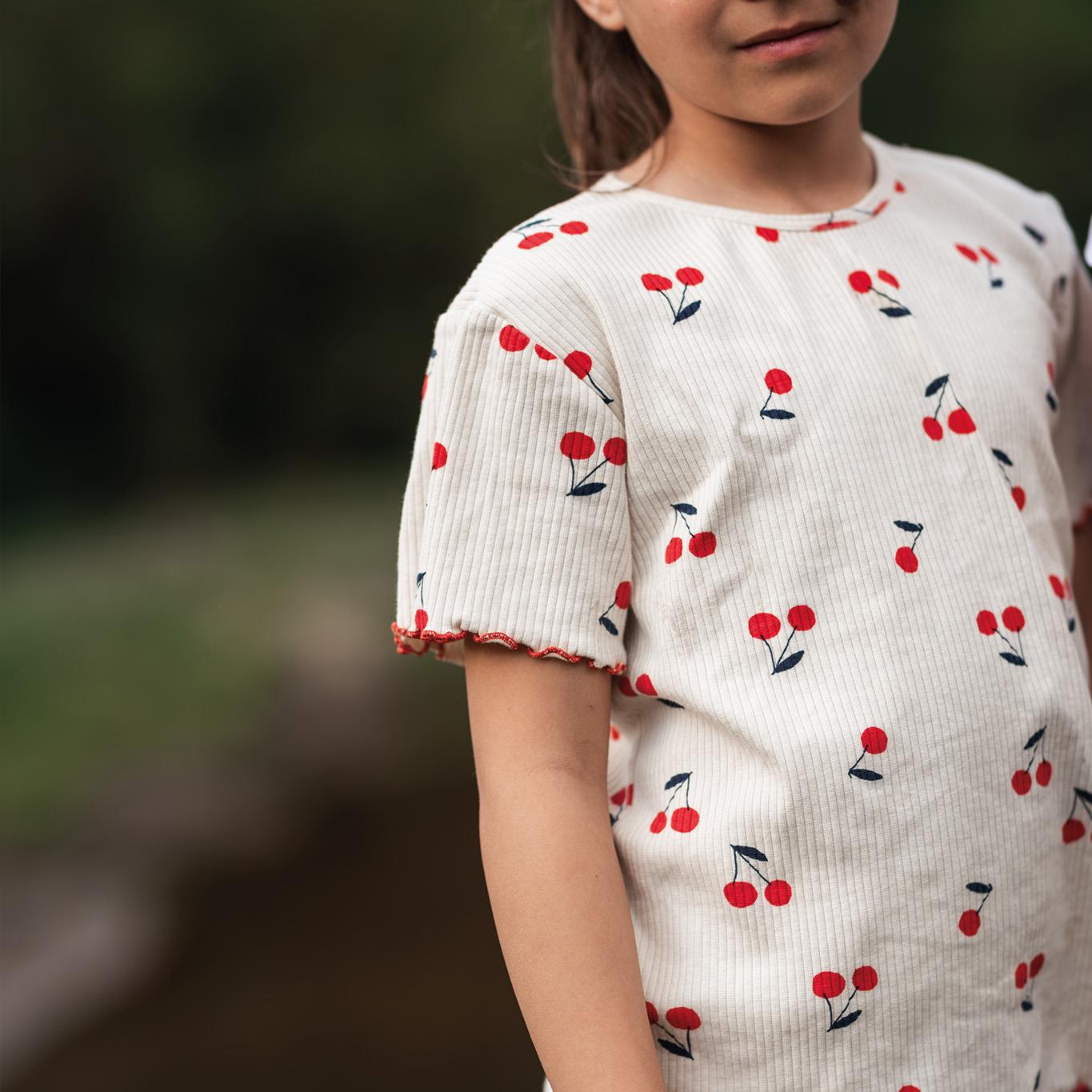 Cherry Short Sleeve Pajamas
