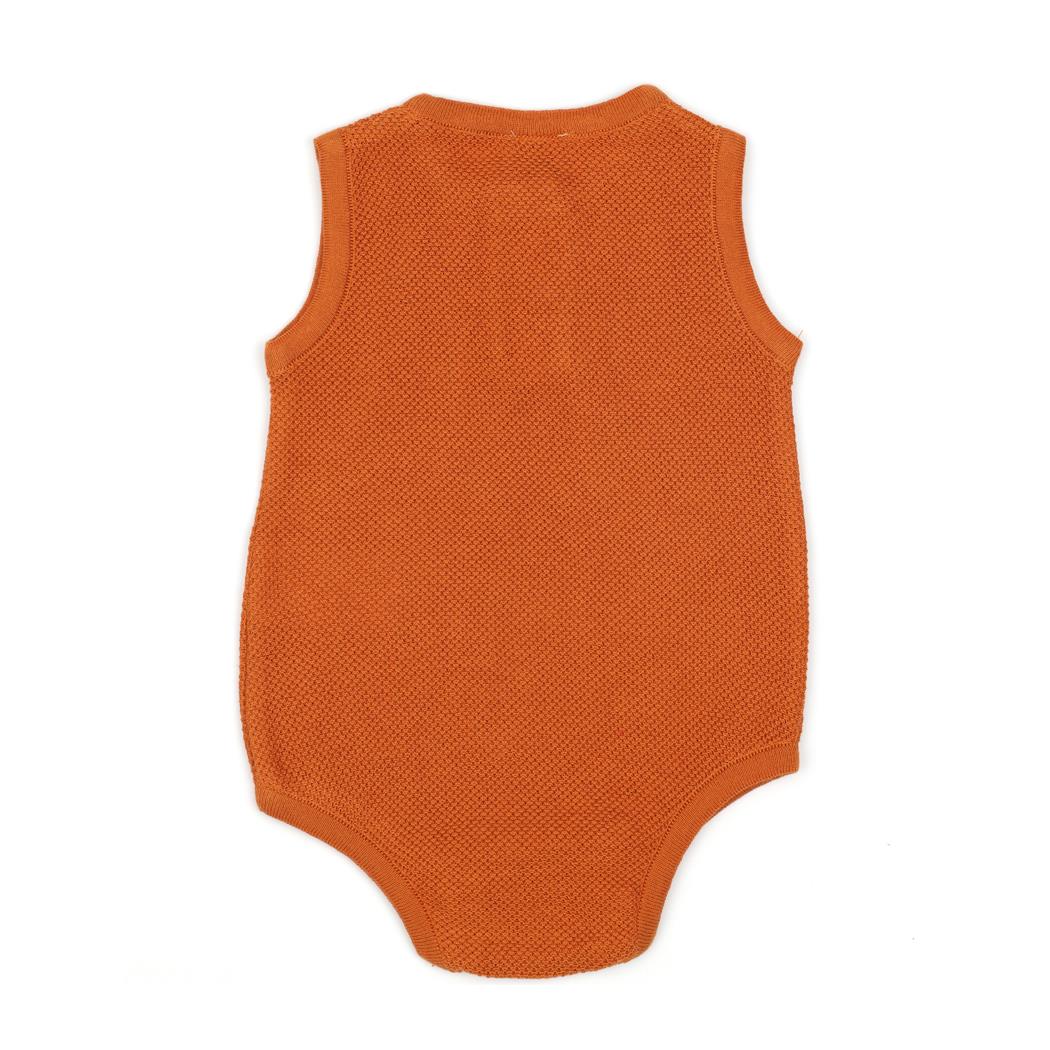 Sleeveless Summer Spring Baby Jumpsuit Cinnamon