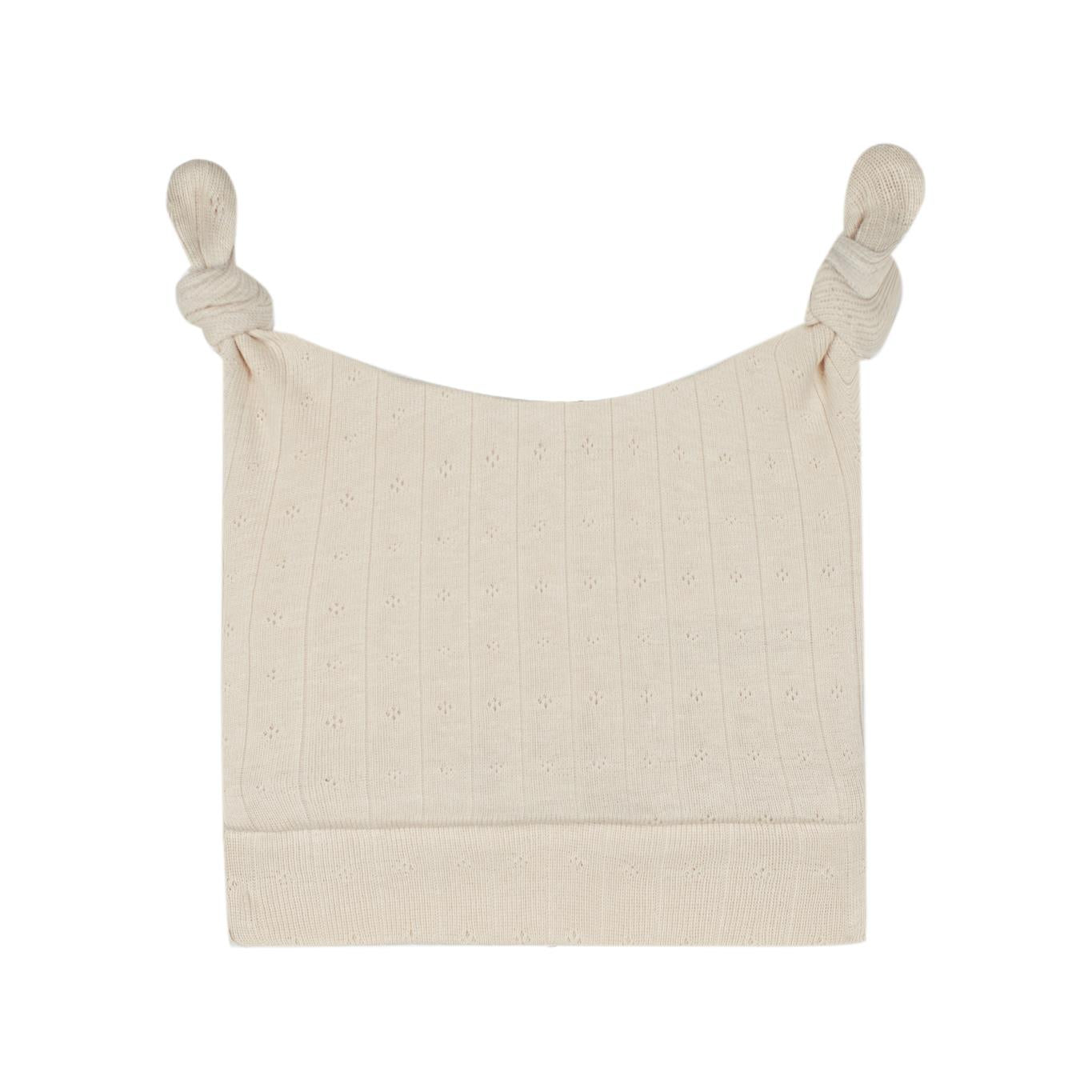 Cream Jacquard Hat