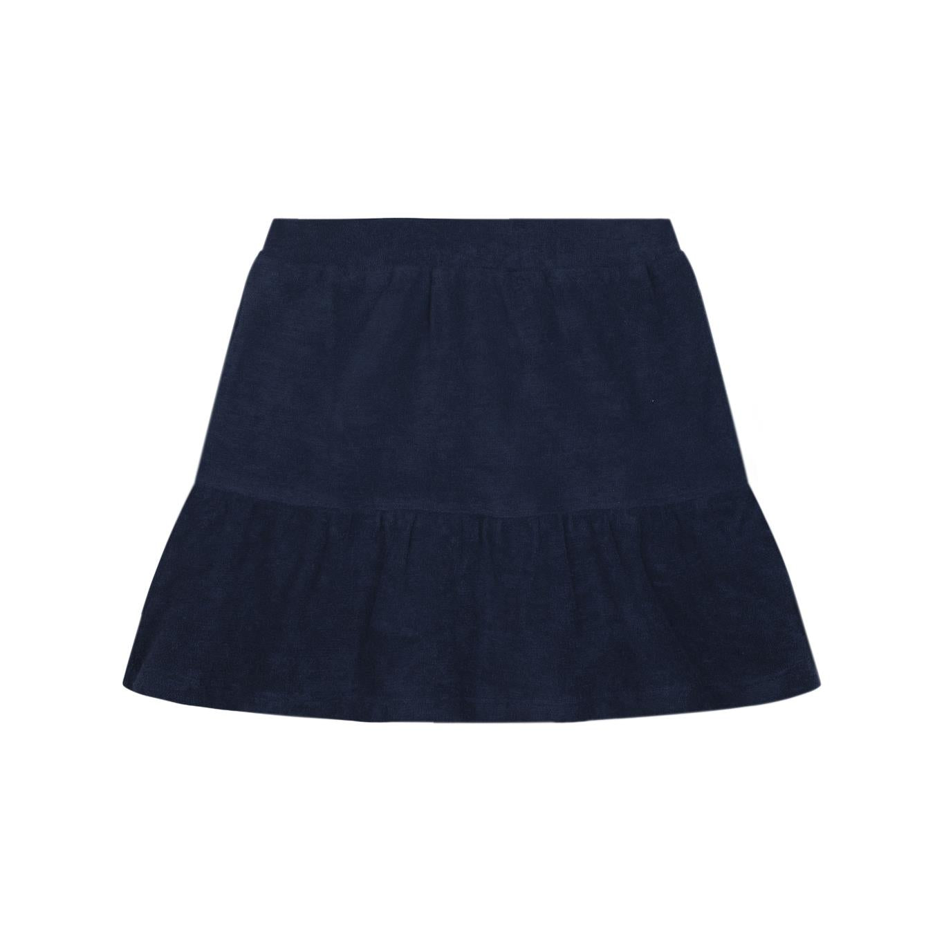 Navy Blue Towel Skirt