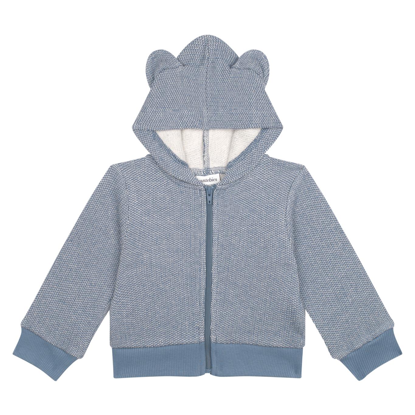 Blue Futter Bear Ear Sweatshirt Trousers Set