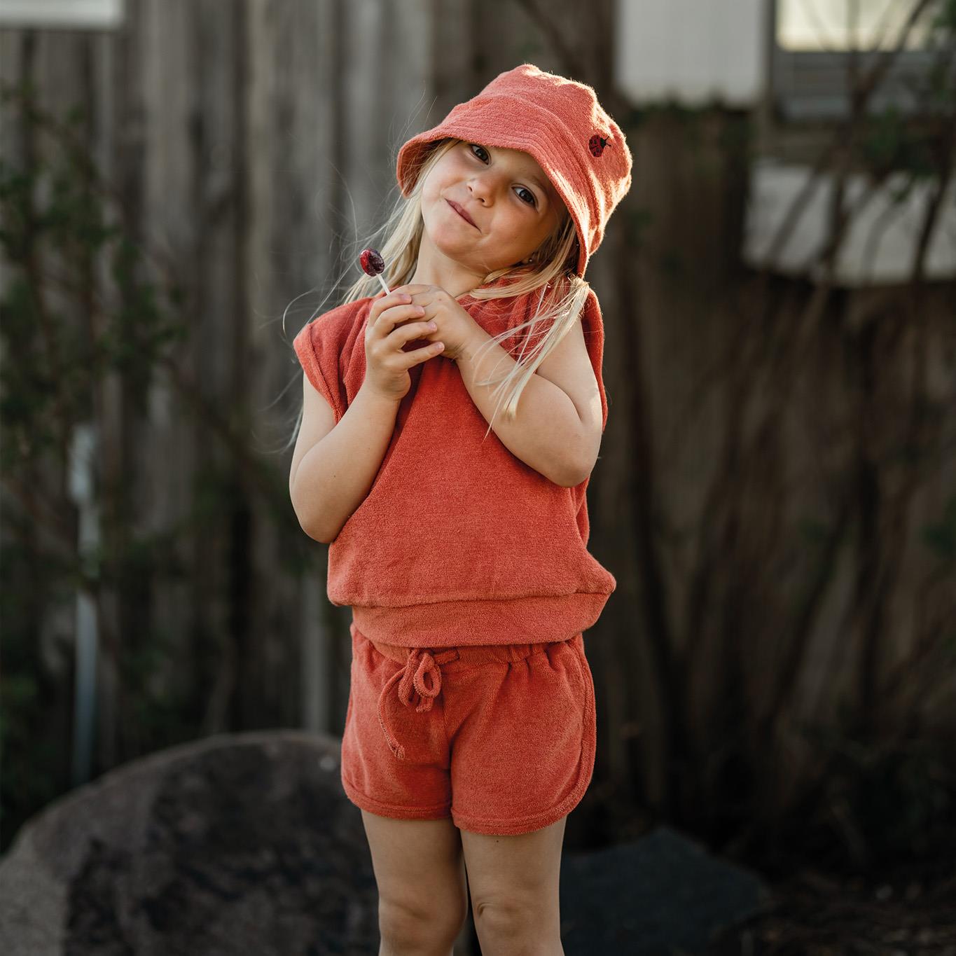 Mercan Towel Set with Shorts