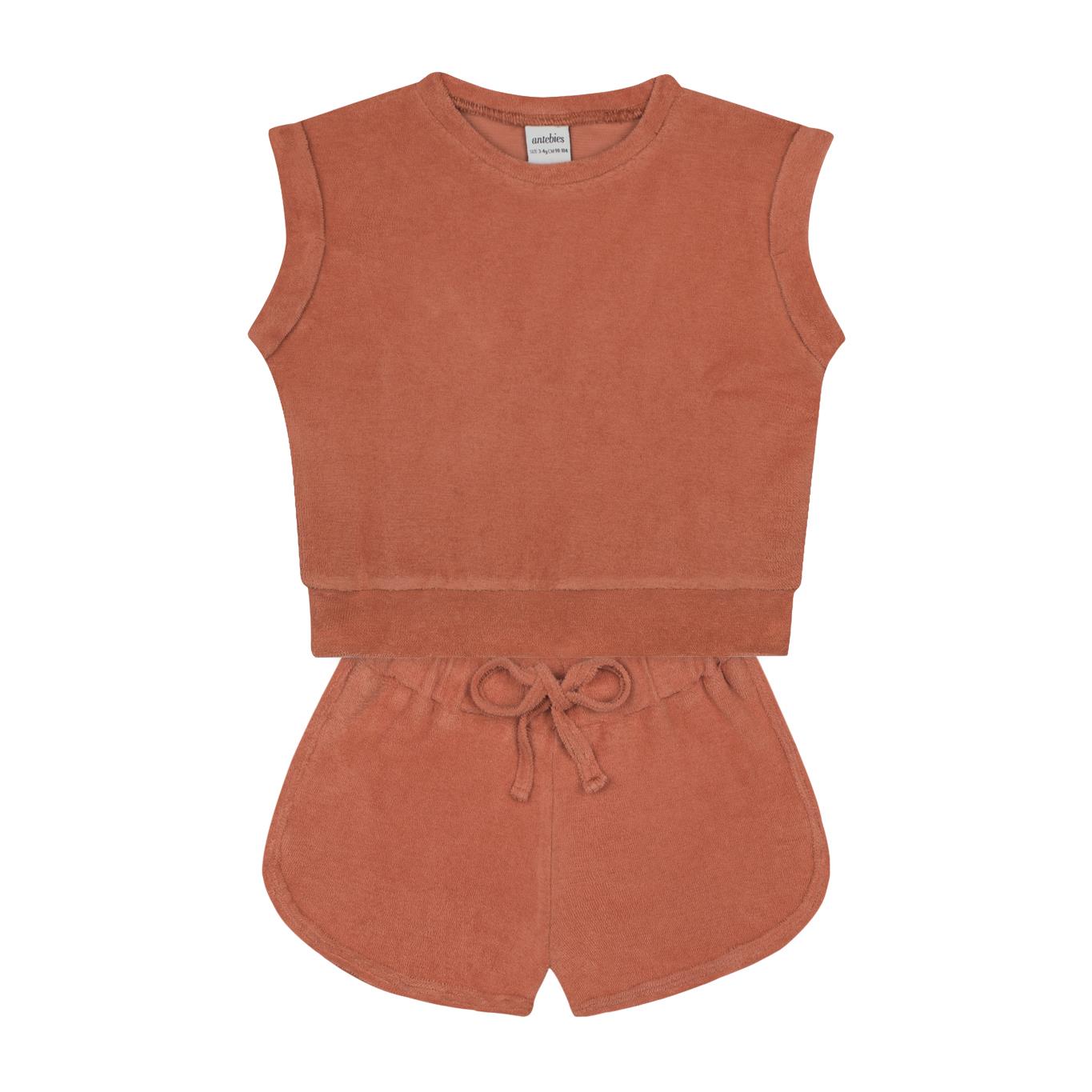 Mercan Towel Set with Shorts