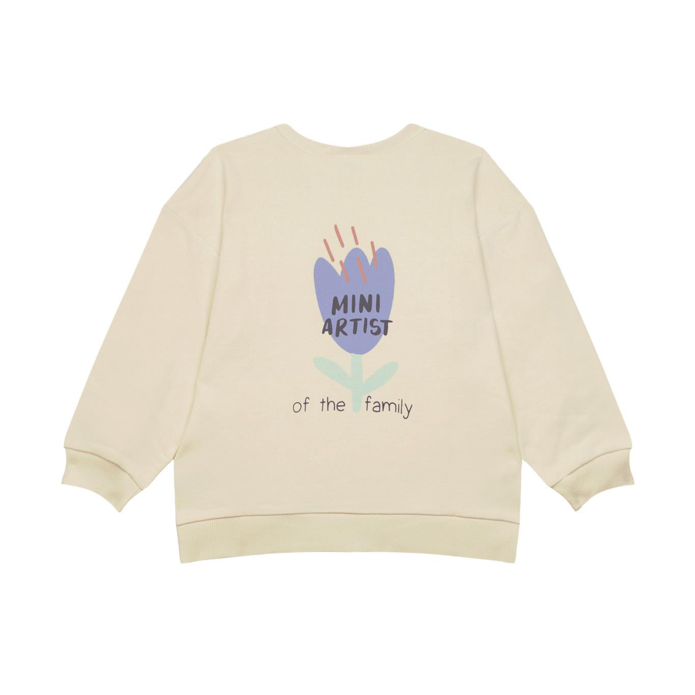 "Mini Artist" Sweatshirt Tracksuit Set