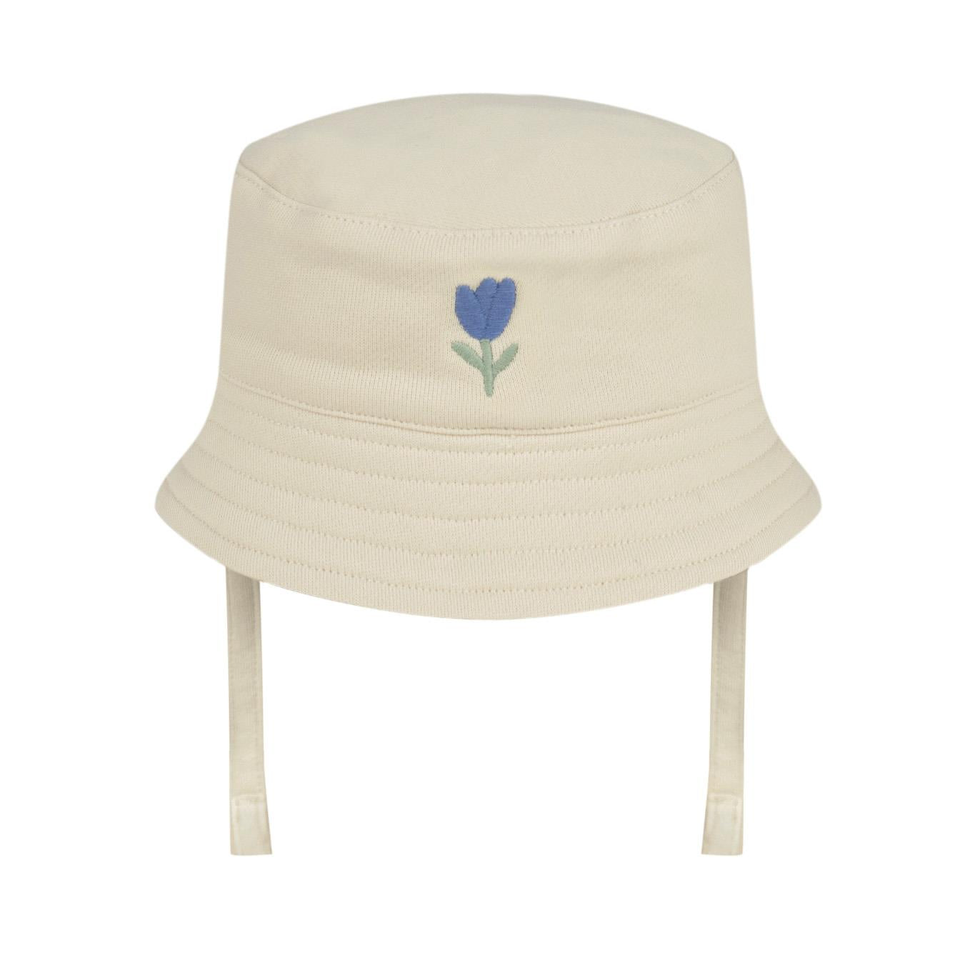 Embroidered Flower Hat