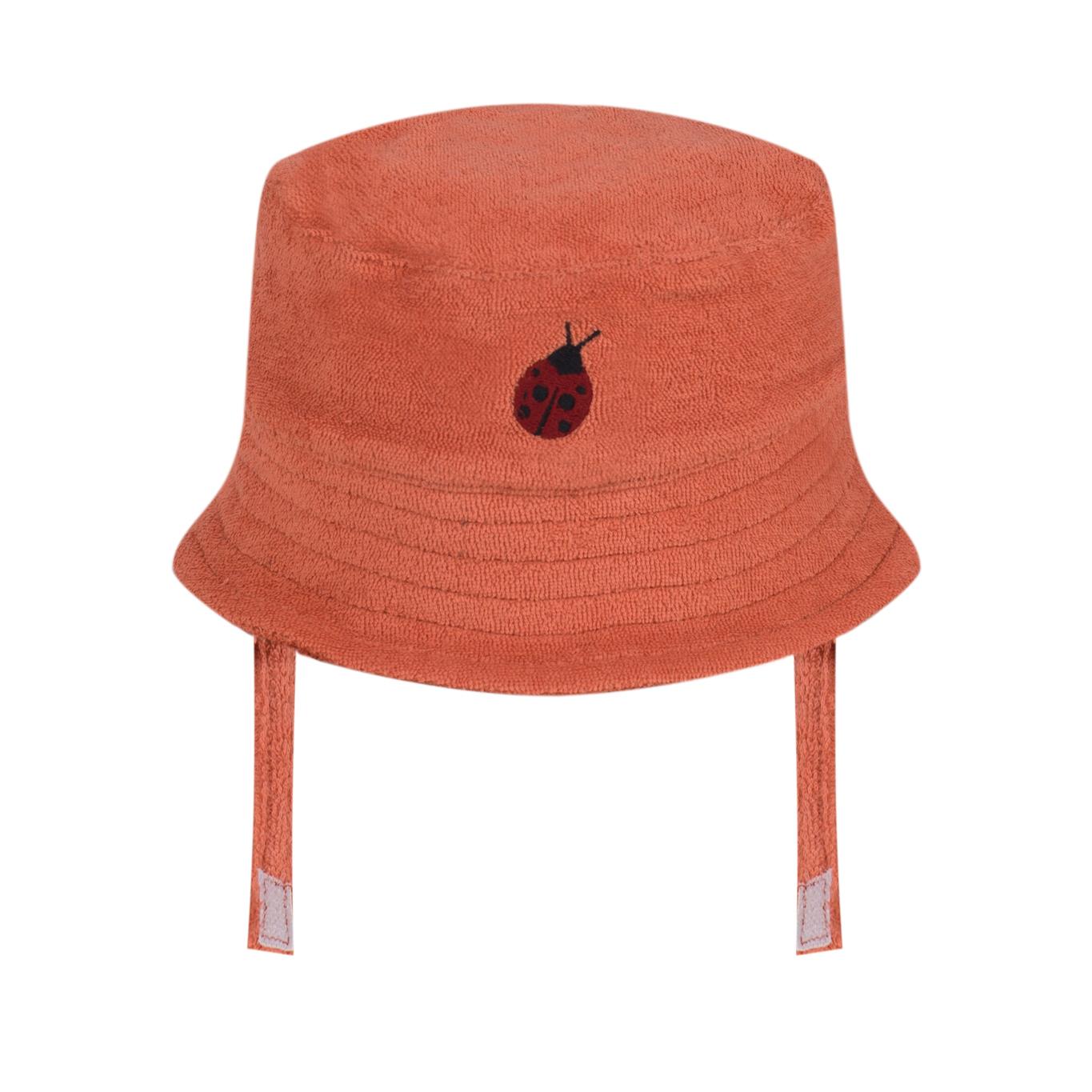 Embroidered Ladybug Hat