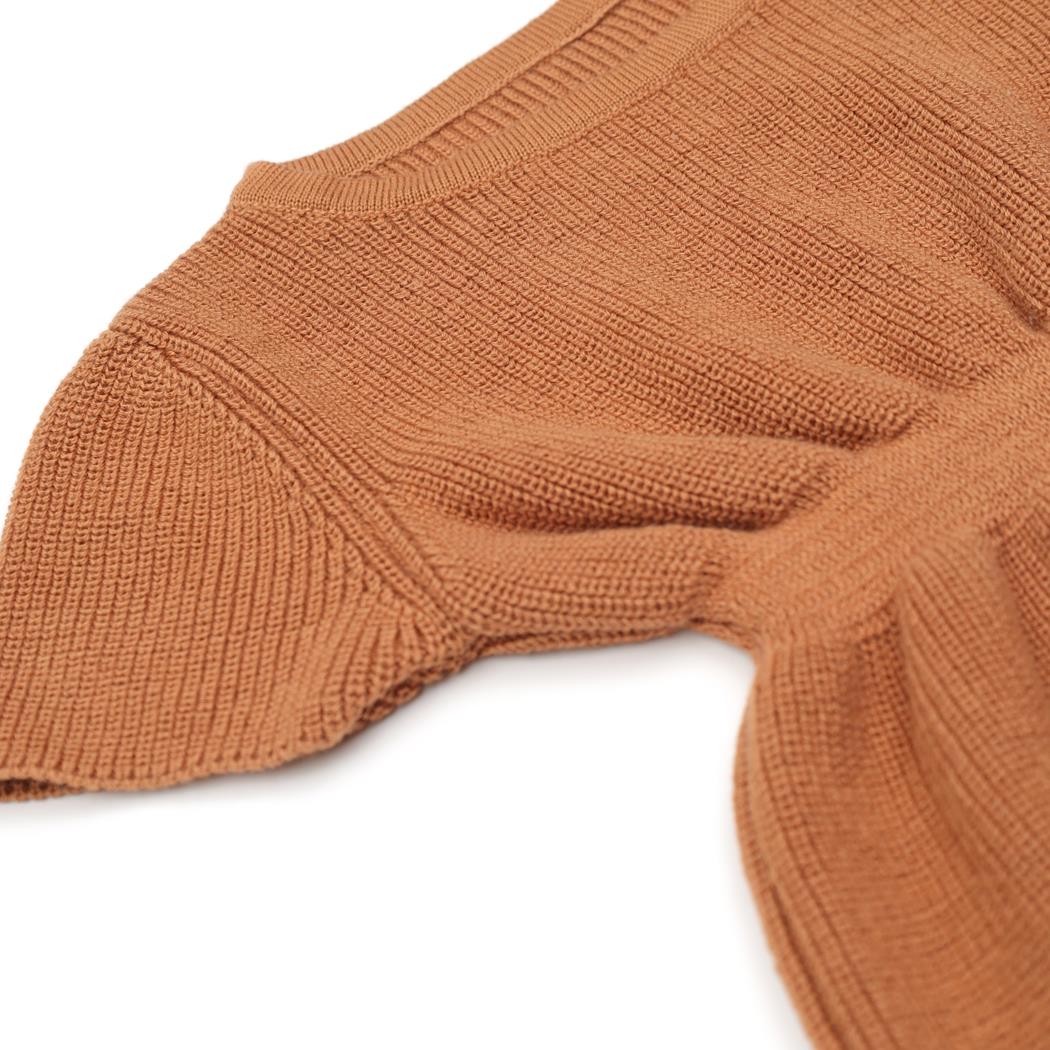 Organic Cotton Baby and Child Knitted Dress Brown
