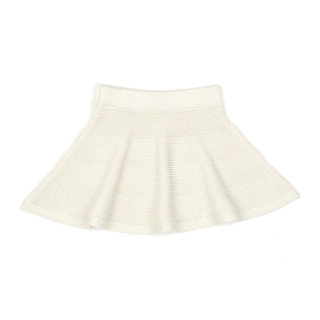 Organic Cotton Baby and Child Knitted Skirt Cream