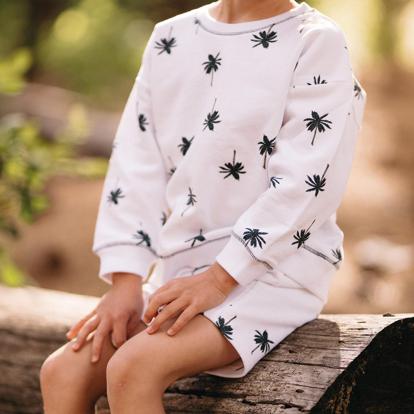 Palmiye Sweatshirt Shorts Set