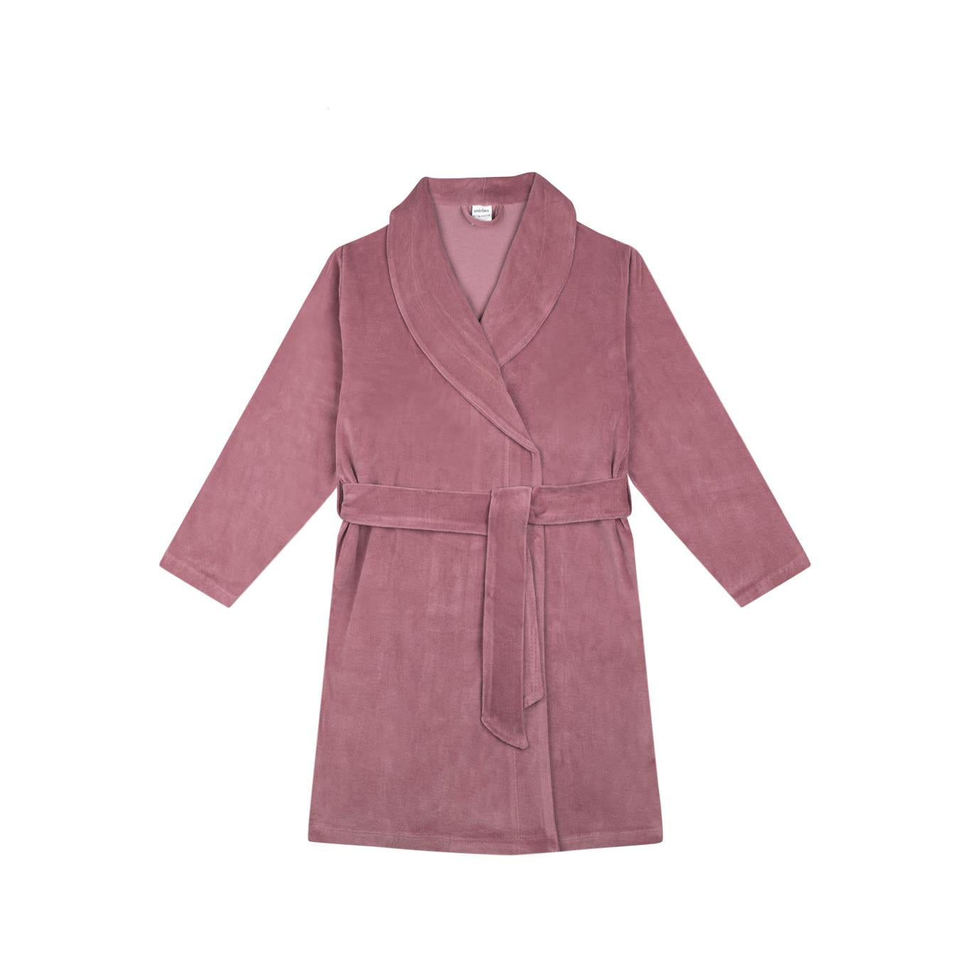 Pink Velvet Dressing Gown