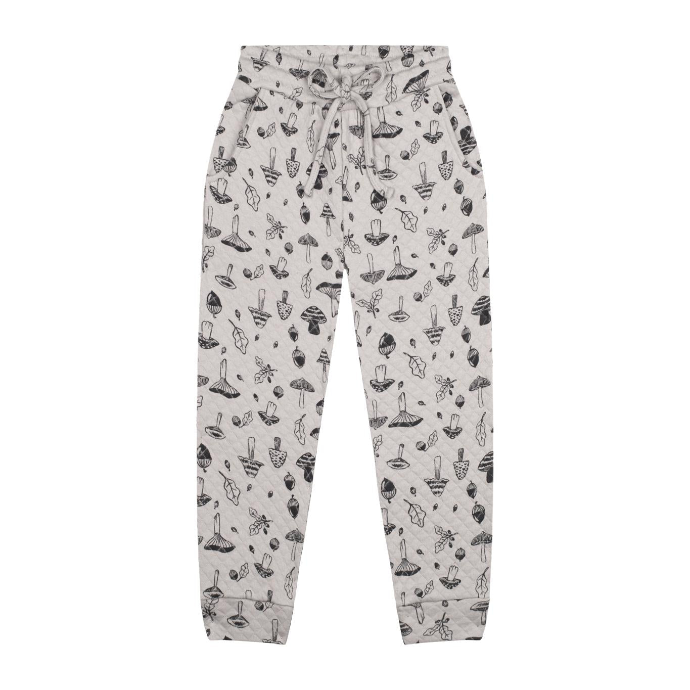 Autumn Mushrooms Quilted Tracksuit