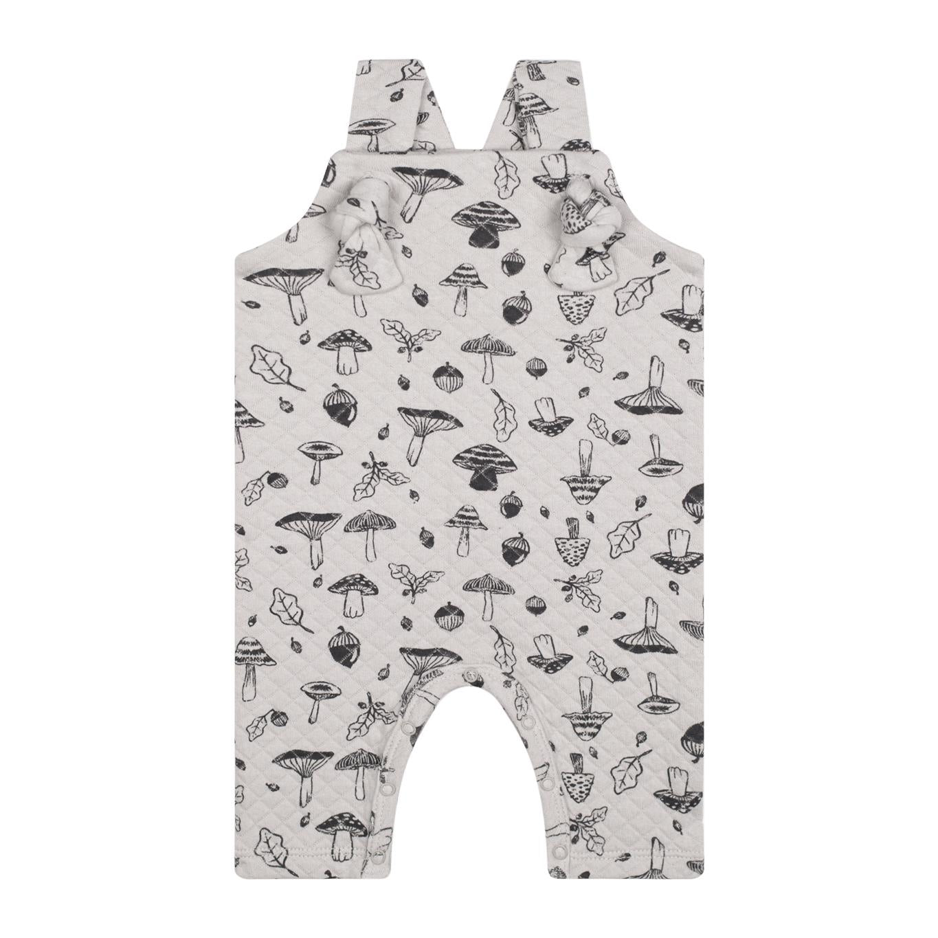 Autumn Mushrooms Quilted Salopet