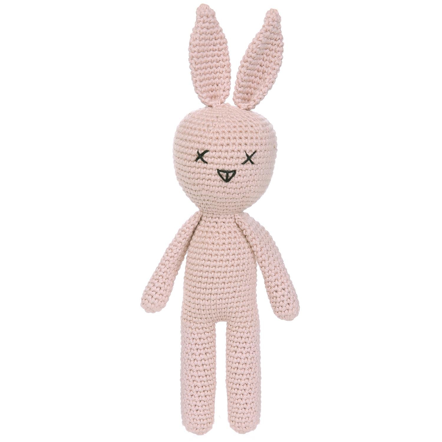 Rabbit Blanket Organizer Bag Gift Set Pink