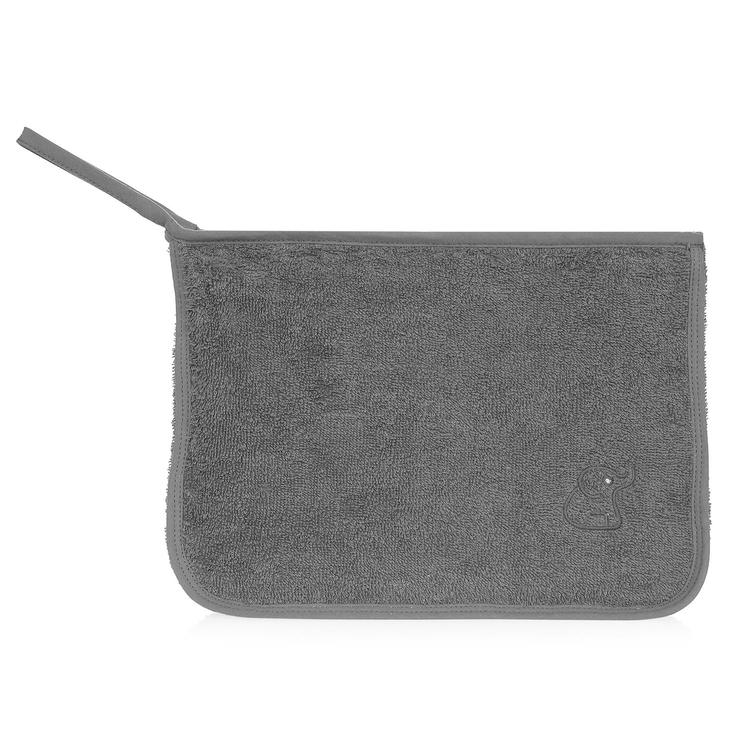 Rabbit Blanket Organizer Bag Gift Set Gray