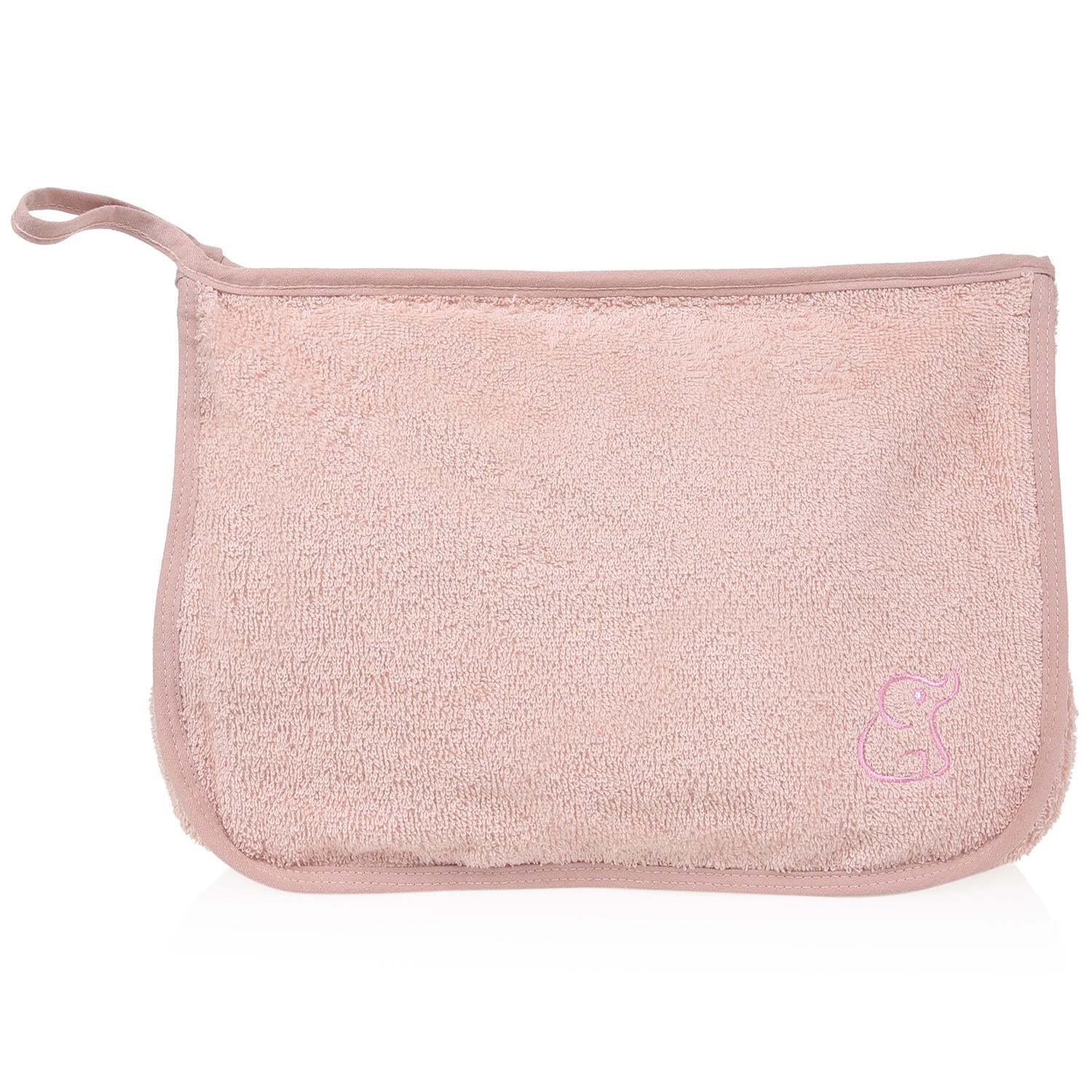 Rabbit Blanket Organizer Bag Gift Set Pink