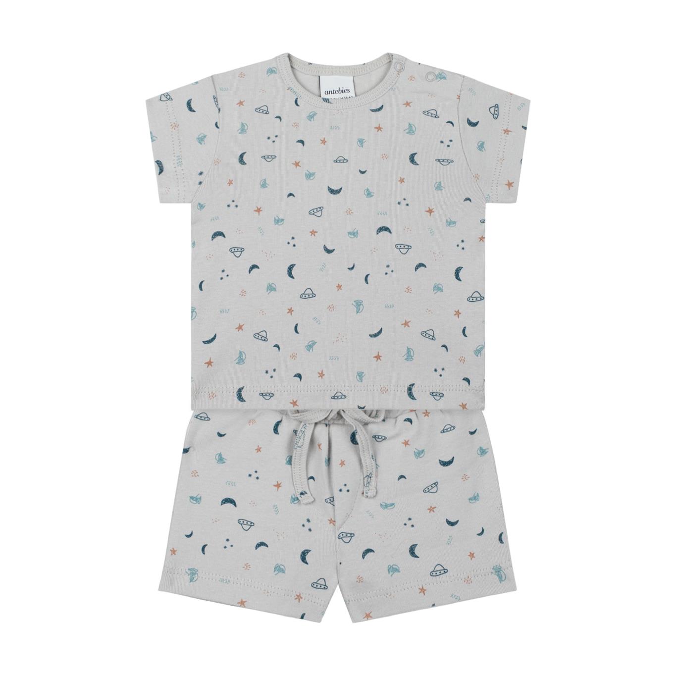 Space Tshirt Shorts Set