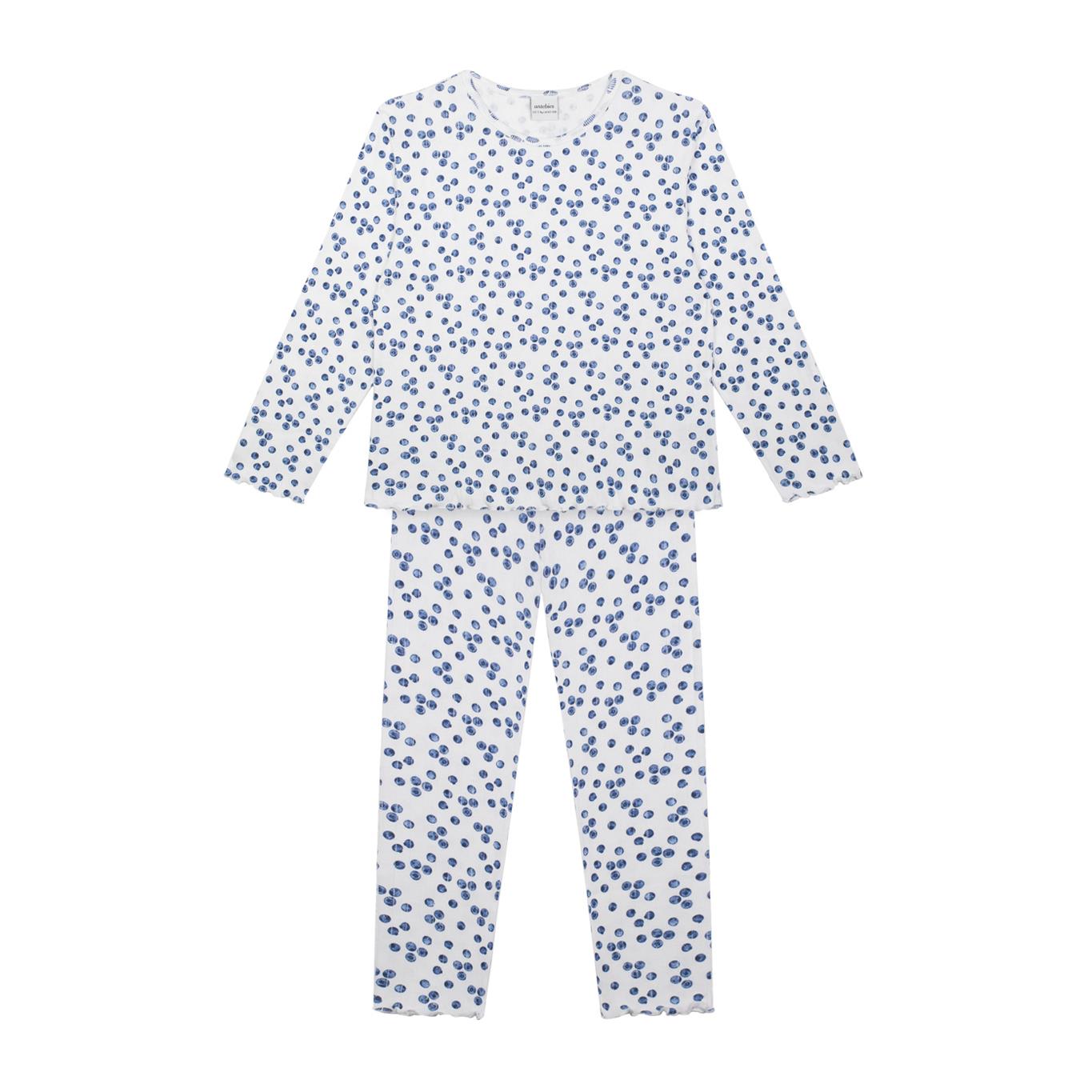 Blueberry Long Sleeve Pajama Set