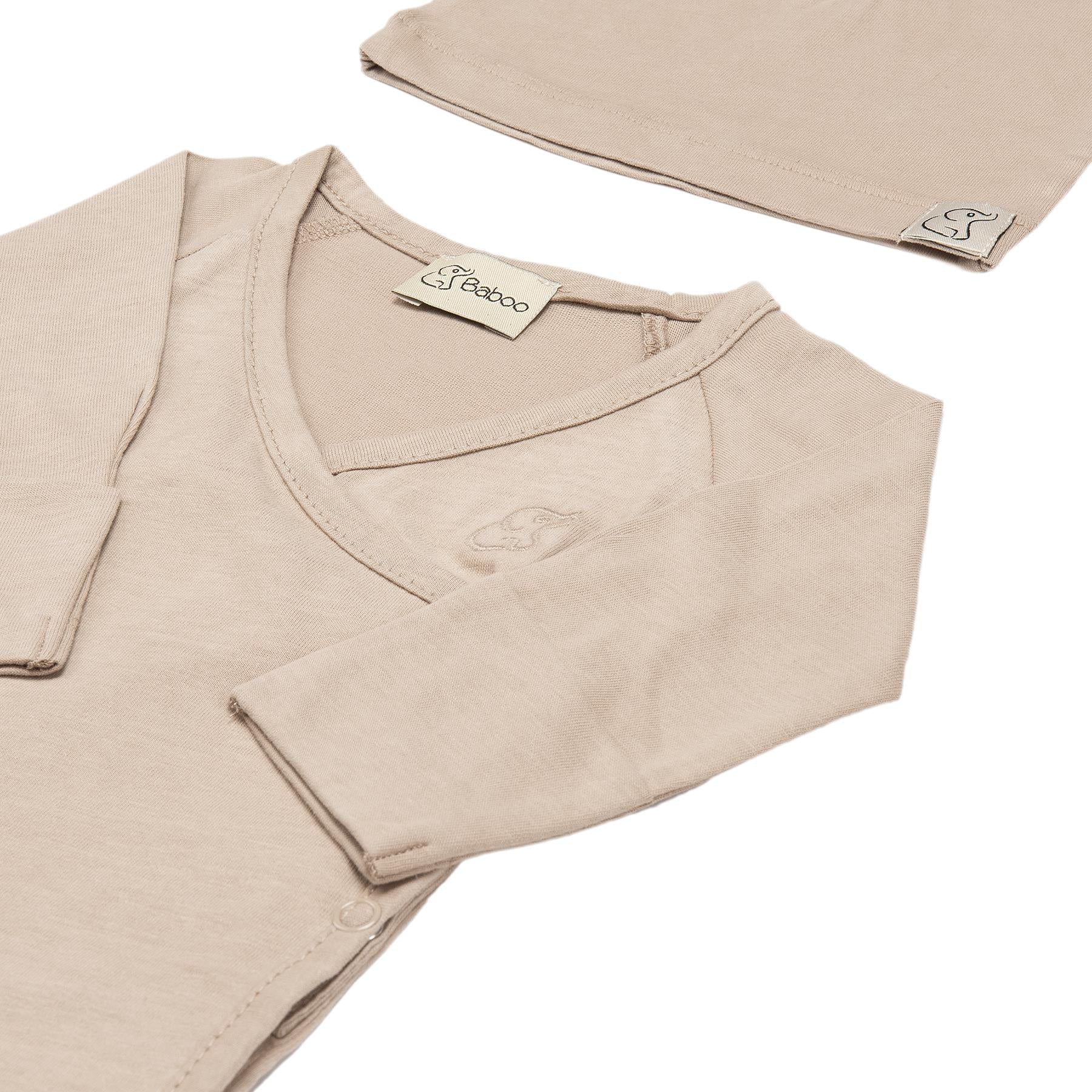 Newborn Organic Cotton Hospital Release Set of 5 Brown